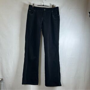Woolrich Women’s Black 1215 Corduroy Pants. Size 8